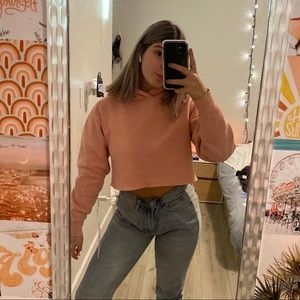 TNA PERFECT CROPPED HOODIE